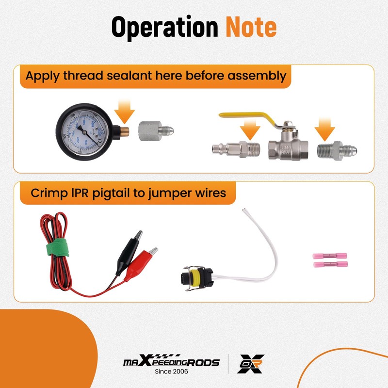 maXpeedingrods Hpop Test Tool High Pressure & Air Leak Test