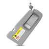 PNYZIK Gray Passenger Right Side Illuminated Sun Visor with Makeup