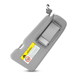 PNYZIK Gray Passenger Right Side Illuminated Sun Visor with Makeup Mirror Fit for Honda CRV CR-V 2017-2022 Replace 83230-TLY-H11ZB 83230TLYH11ZB