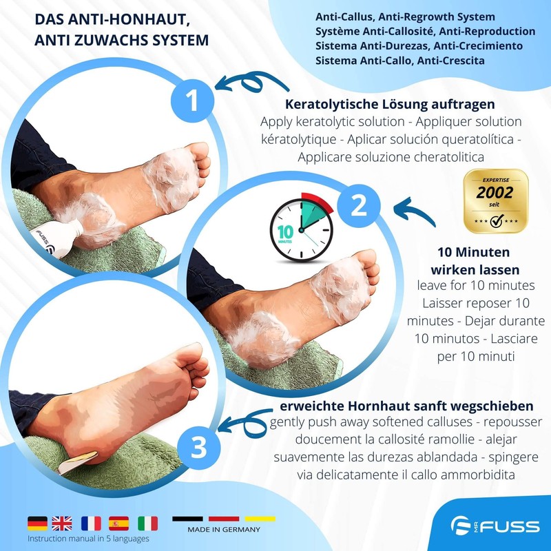 Mr. Fuss® No. 4 Plus Pack Multi Large Cuticle Callus