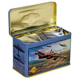 New English Teas Lancaster Bomber Tea Tin with 40 Breakfast Teabags