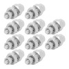 10 Pack Protection Cable Clamp, Solar Panel Photovoltaic Nut, Solar