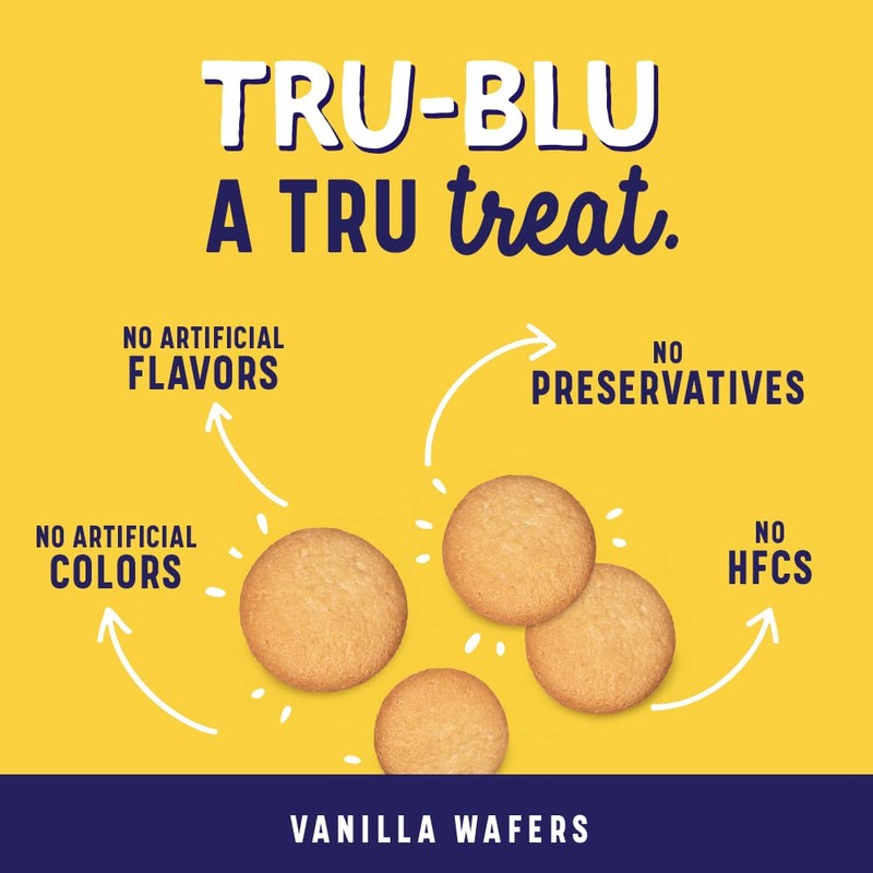 Tru-Blu Vanilla Wafers | No artificial ingredients | No High