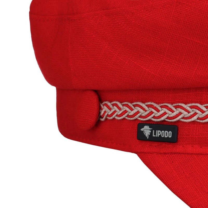 Lipodo Leinen Elbsegler - Maritime Chic - Plain Hat -