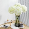 TOPIA High Details Hydrangea Silk Flowers (225 Petals of Each
