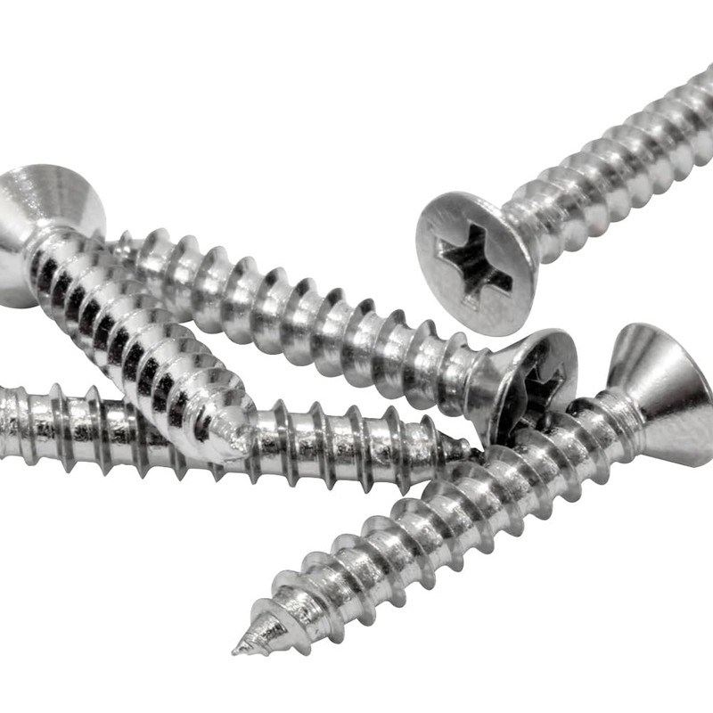 Kigauru 800 Pcs Self Tapping Screws Carbon Steel Screw Set