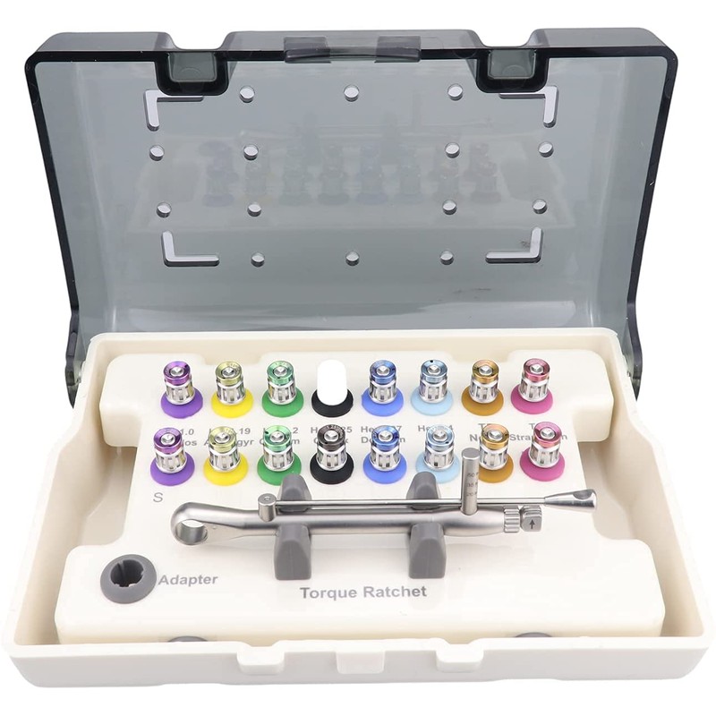 Smiledt Universal Prosthetic Kit Dental Implant Restoration Tool Torque Screwdrivers