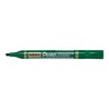 Pentel N860/4 Pack of 4 Permanent Markers Chisel Tip Black/Red/Blue/Green