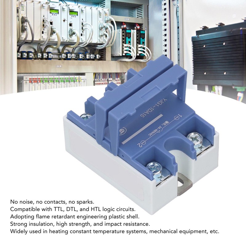 Solid State Relay 15A Single Phase DC 3‑32V Input AC