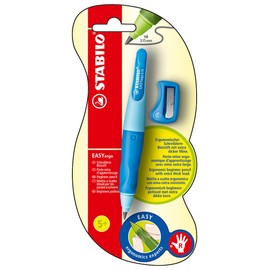 Stabilo EASYergo 3.15mm Right Handed Retractable Pencil - Light Blue/Dark Blue