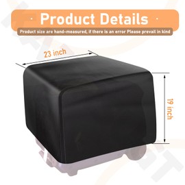 Generator Cover for Westinghouse Igen 4500 Inverter, 24x 18x 20 inch Black