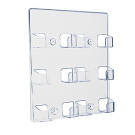 6 Compartment Business Card Holder for Wall Mounting