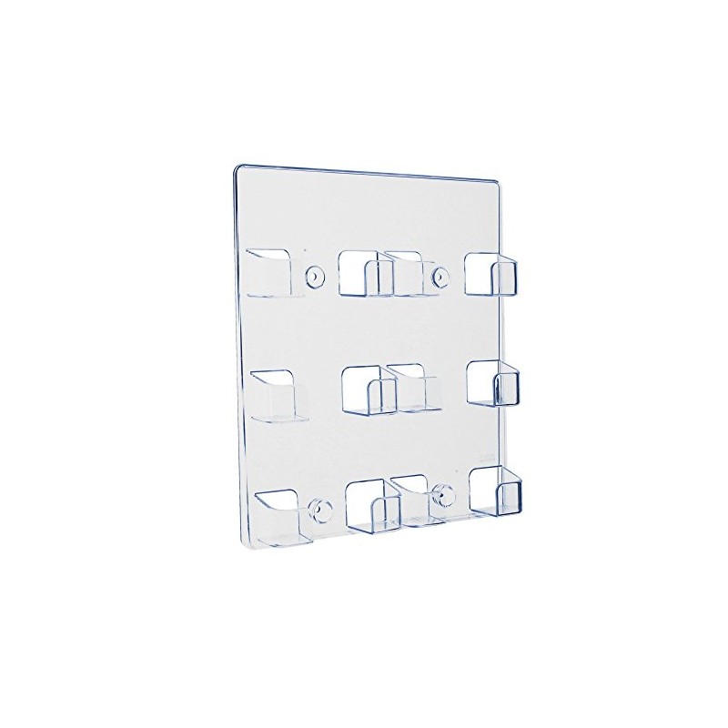 6 Compartment Business Card Holder for Wall Mounting