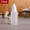 Empty Liquid Dropper Bottles Plastic Squeeze Refillable DIY Containers 50PCS