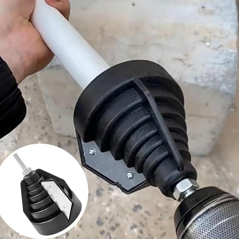 Plastic pipe chamfer tool, PE, PVC, PPR pipe deburring machine,