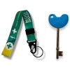 NKS UK Toilet Access Key with Hidden Disability Wrist Lanyard,