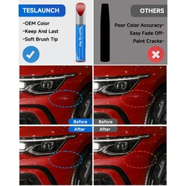 RSACET LY3D/G2 Tornado Red Touch Up Paint Compatible with Volkswagen Exact Match Touch Up Paint Car Scratch Repair