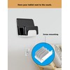 TYAMTOGSM Phone Wall Mount Storage Organizer, (White)