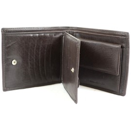Men's Soft Leather Wallet With Multiple Card Slots and Pockets (Black, Dark Brown, Light Brown) - Brown -