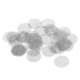 MECCANIXITY Pipe Screen Stainless Steel Screens, 5/8 Inch (15.8mm) Diameter for Pipe Filter, Pack of 80