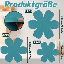 Pan Protectors, 9 Pieces in 3 Sizes, Pan Protector, Stacking Protection, Prevents Scratches, Suitable for Pans, Pots, Bowls and Kitchen Utensils (Blue)