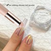 Fcozpjk Silicone Brush for Ombre Nail Art, 2Pcs Reusable Gel