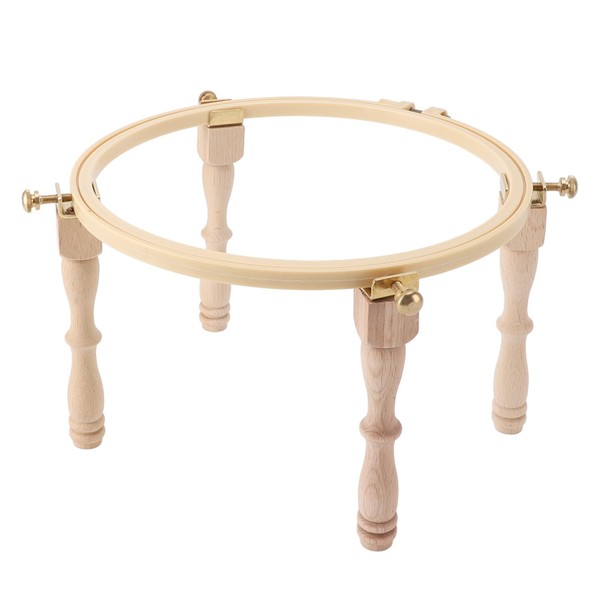 Adjustable Embroidery Table Stand, Portable Embroidery Hoop Holder with 4
