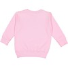 RABBIT SKINS Toddler Fleece Long Sleeve Pullover Sweatshirt, Pink, 3T