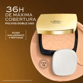 Lbel Polvos Divine Doble Uso Larga Duración 36h 10g