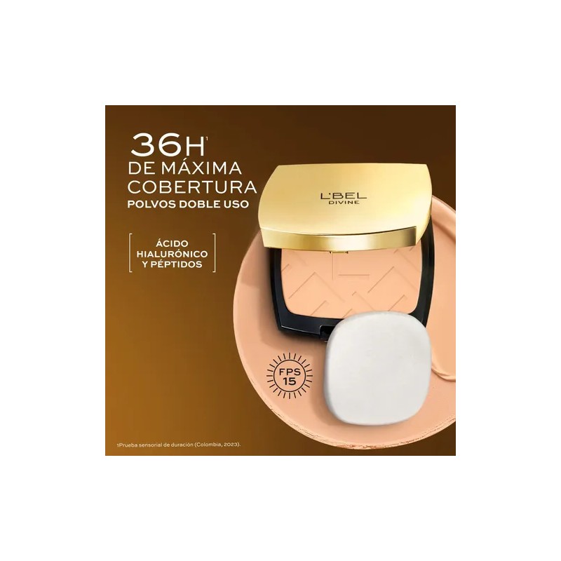 Lbel Polvos Divine Doble Uso Larga Duración 36h 10g