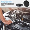 QUARKZMAN Rubber Washers Rubber Spacers Rubber Rings 80 mm Outer