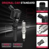 BDFHYK Ignition Coil Pack DG508 and Iridium Spark Plug SP493