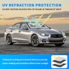 Windshield Sun Shade Compatible with Infiniti Q50 QX60 2014-Present Car