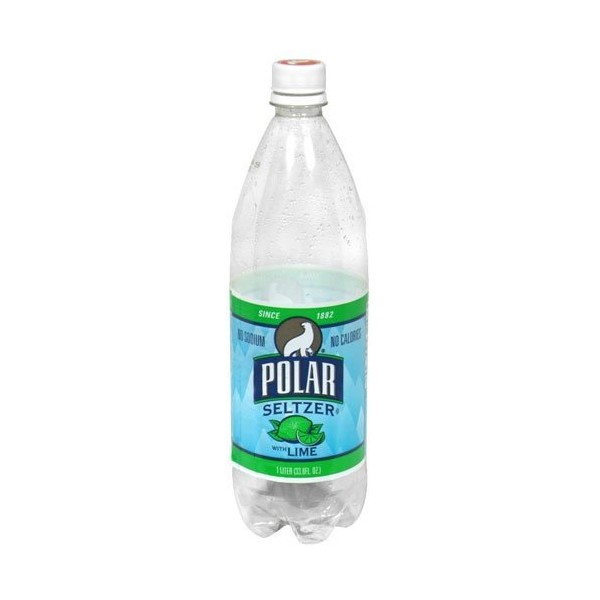 Polar Seltzer 33.8 Fl. Oz, (Pack of 12) (Lime)