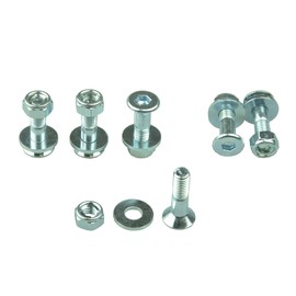 SCAR Chain Wheel Bolts Kit Double Secured Compatible with Yamaha YZ YZF WRF HONDA CR CRF Kawasaki KX KXF Suzuki RM RMZ