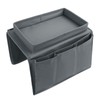 JIAHG Organizer per Bracciolo del Divano, Vassoio Appendibile per Sedia,