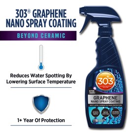 303 Products Graphene Nano Spray Coating - Enhanced Gloss Finish & Depth, Water Repellent, UV Resistant, Helps Prevent Scratches, Beyond Ceramic Coating for Cars, Car Detailing Spray, 15.5oz.
