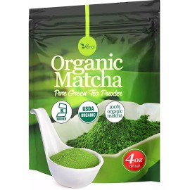uVernal Organic Matcha Green Tea Powder 100% Pure Matcha  4oz