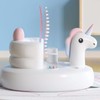Baby Chair Inflatable Cute Animal Pattern Large Base PVC Soft