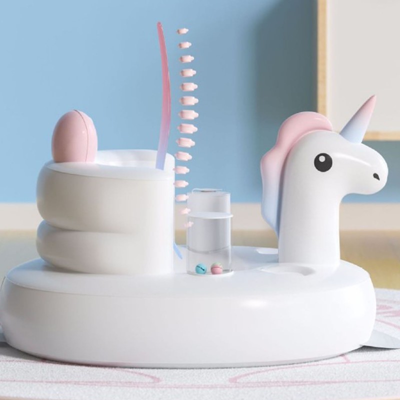 Baby Chair Inflatable Cute Animal Pattern Large Base PVC Soft