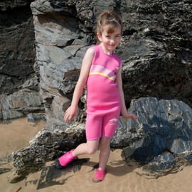 Konfidence Warma Children's Wetsuit - Pink (2-3 Years)