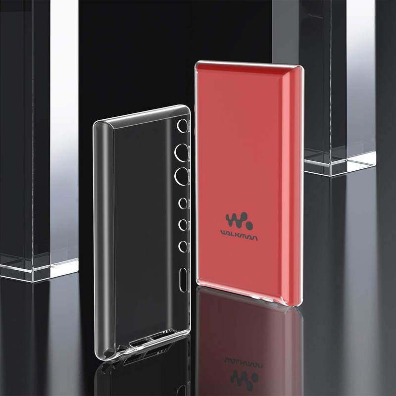 Sony Walkman NW-A100 Series Case [ELMK] Crystal Clear Transparent TPU