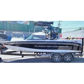 NAUTIQUE 2 SUPER AIR NAUTIQUE Chrome Boats Decal Sticker Emblem Fishing Wakeboard SKI W@W