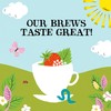 Clipper Tea Strawberry & Elderflower Herbal Tea – Caffeine Free,