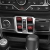 CheroCar for Jeep JL Window Switch Button Cover Trim Interior