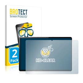 brotect Screen Protector compatible with Lenovo Tab P12 Pro (2 Pack) - HD-Clear Protection Film