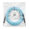 Fender Professional Series Tweed Instrument Cable, 15', Daphne Blue