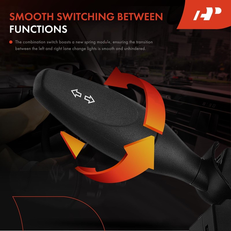 A-Premium Multifunction Switch Turn Signal Switch Headlamp High/Low Beam Switch