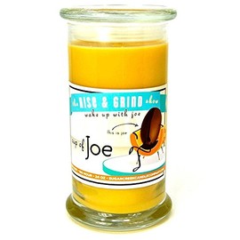 Cup of Joe (Awesome Arabica Coffee)-100% Soy Wax Candle. Soy Candles Burn Cleaner ~ Longer ~ Non-Toxic ~ The Original 100% Yinzer Made in USA. Gift for Any Occasion