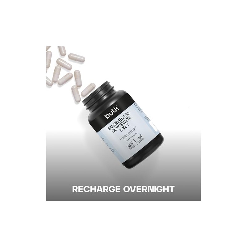 Bulk Magnesium Glycinate 3-in-1 Complex | 1800mg High Absorption |